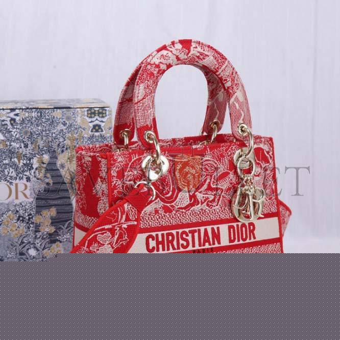 D*or medium lady d-lite bag m0565orgo_m929 (24cm*20cm*11cm)